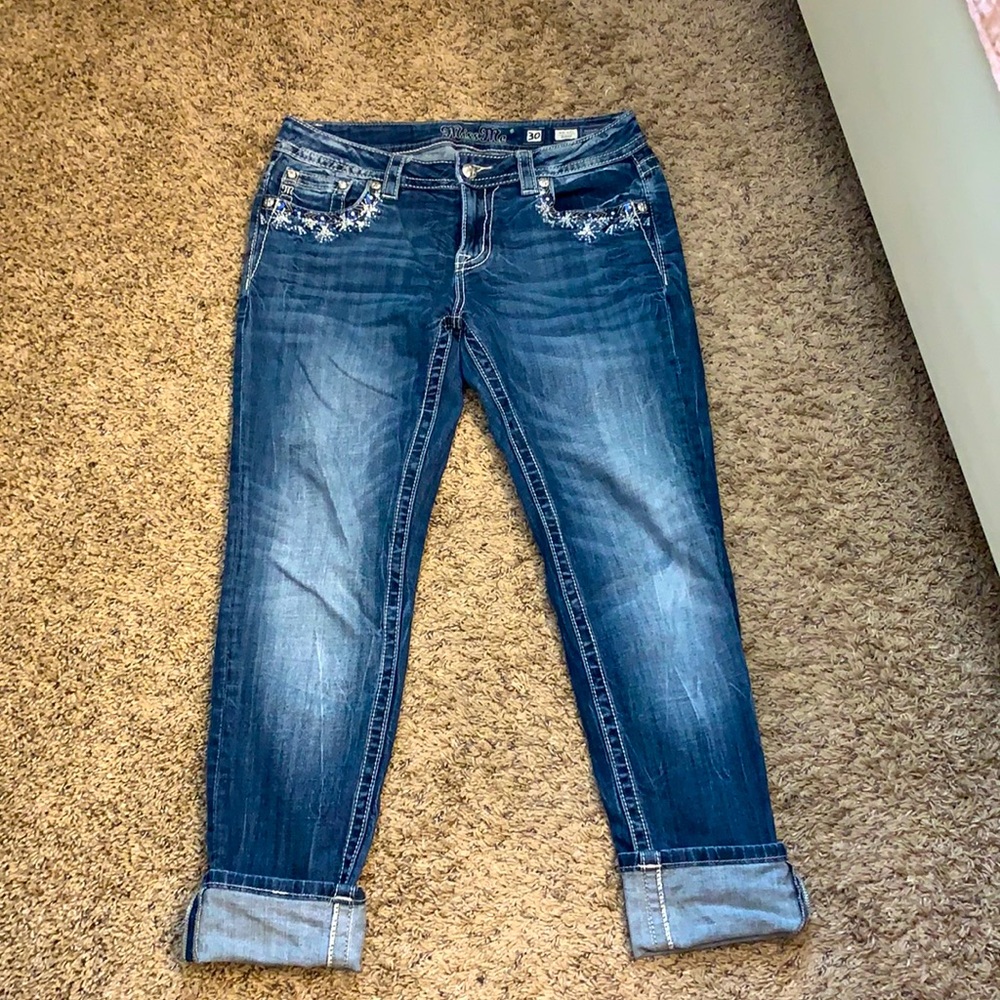 Miss me size 30 capris